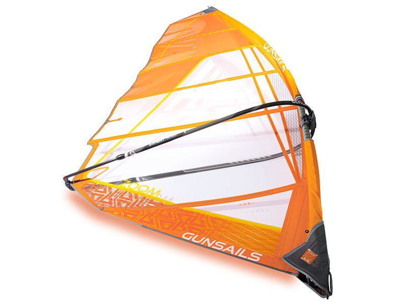 nastrojena plachta freeride freerace zoom 2021 windsurfing karlin gun sails